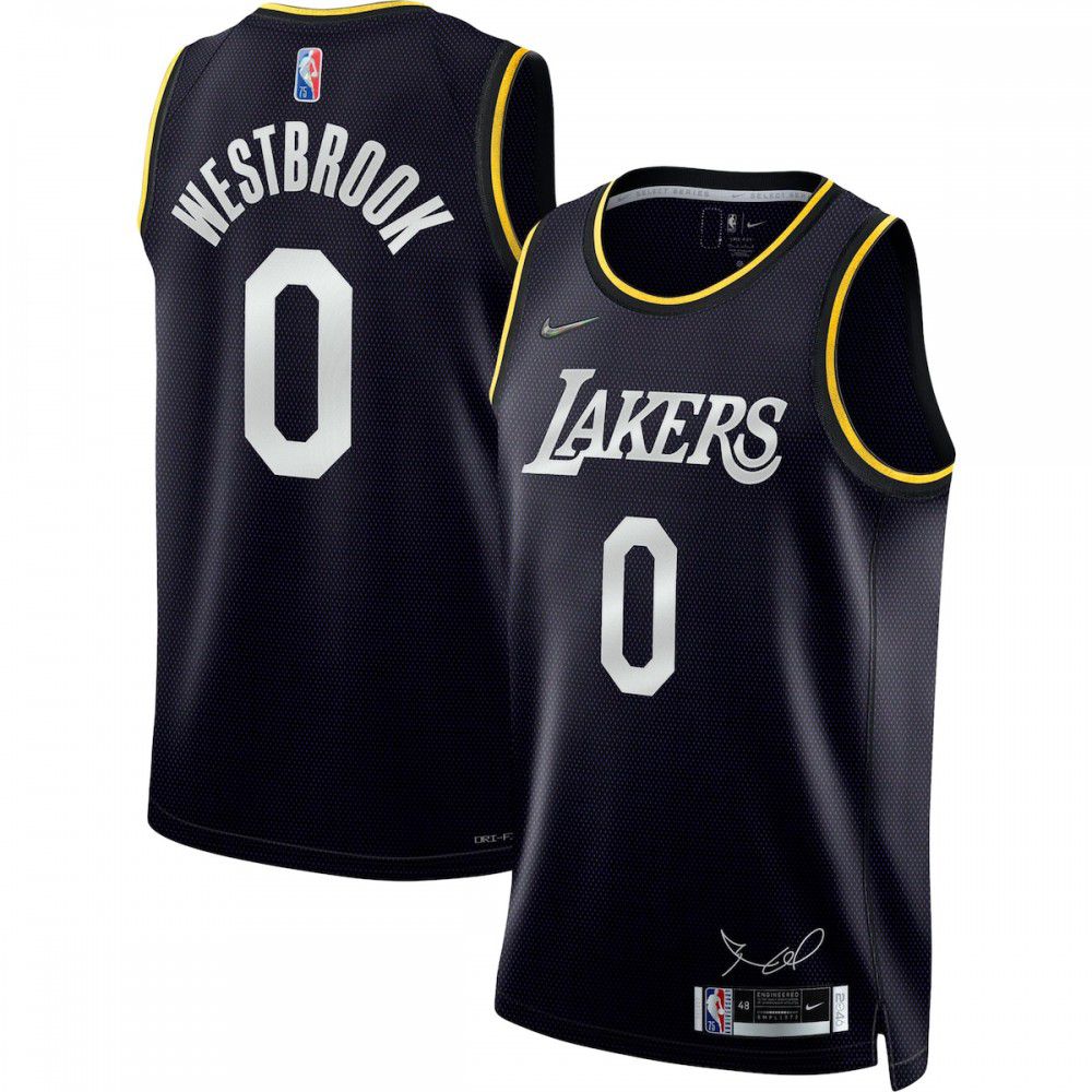 Russell Westbrook Los Angeles Lakers 2022 Select Series MVP Swingman Jersey - Black-Pro Kit Vault | Brand New 26/27 Sports Jerseys